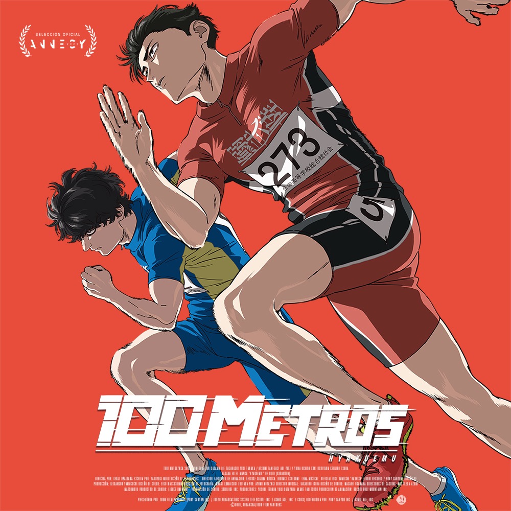 100 METROS: anime deportivo llega a la pantalla grande