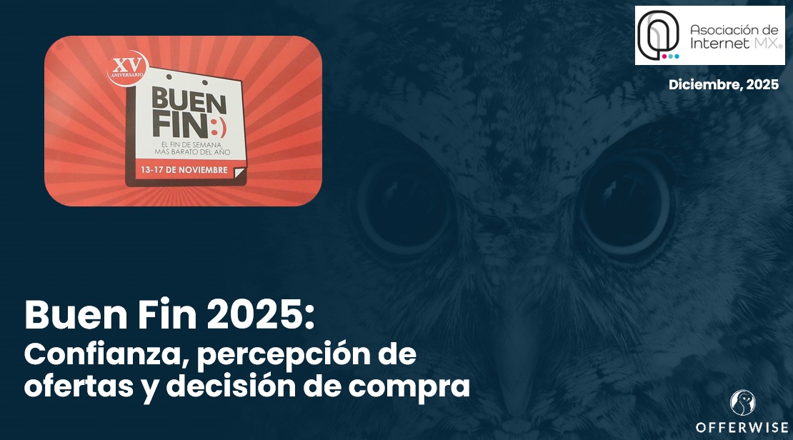 Offerwise y la Asociación de Internet MX presentan Estudio Integral de El Buen Fin 2025