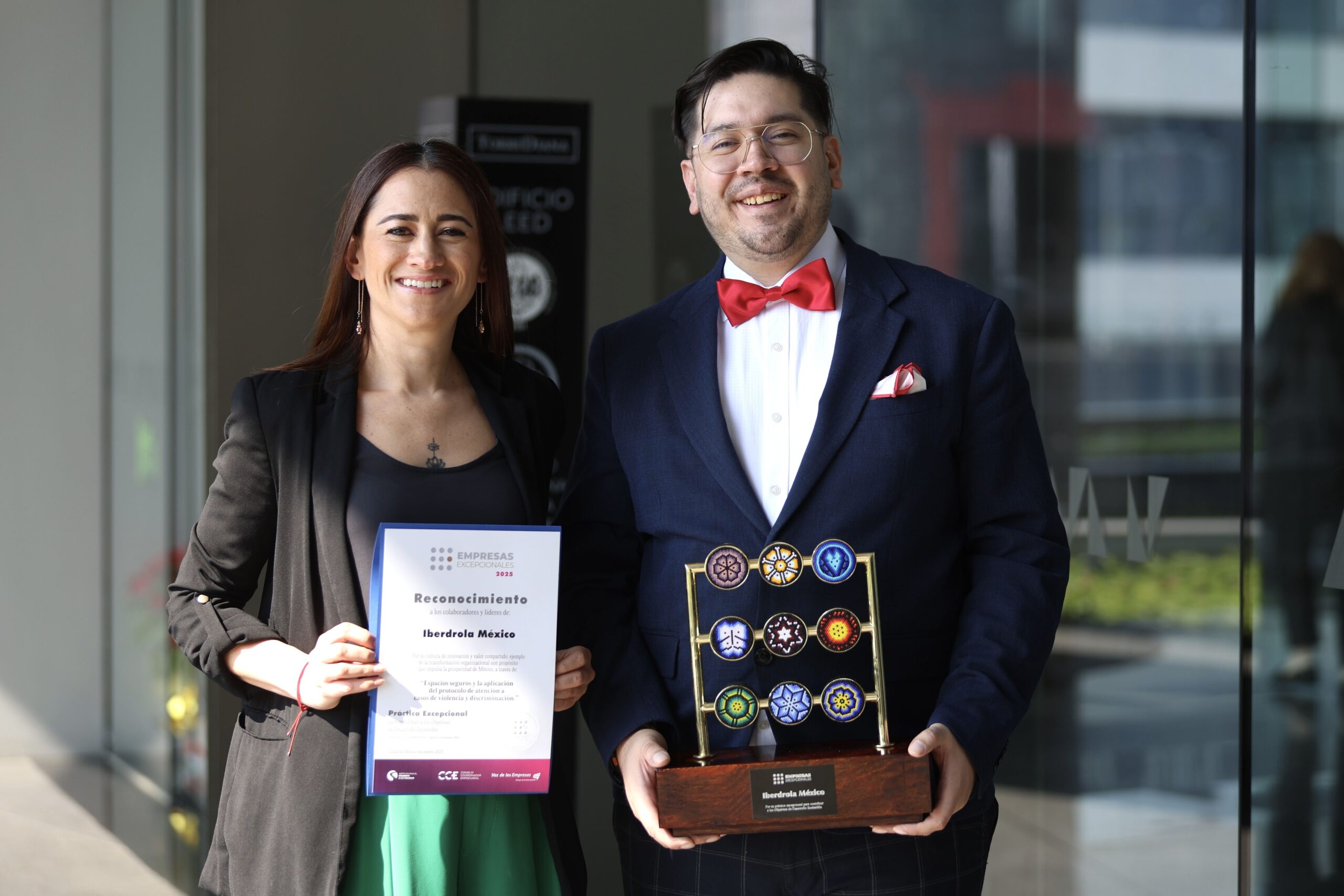 Reconocen a Iberdrola México por garantizar un espacio laboral libre de discriminación