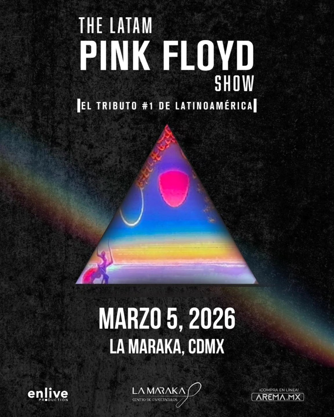 THE LATAM PINK FLOYD SHOW MARAKA MASRZO 2026 CARTEL1