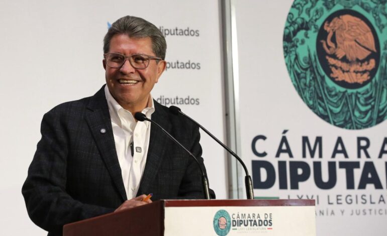 Ricardo Monreal da a conocer agenda legislativa para el próximo periodo ordinario de sesiones