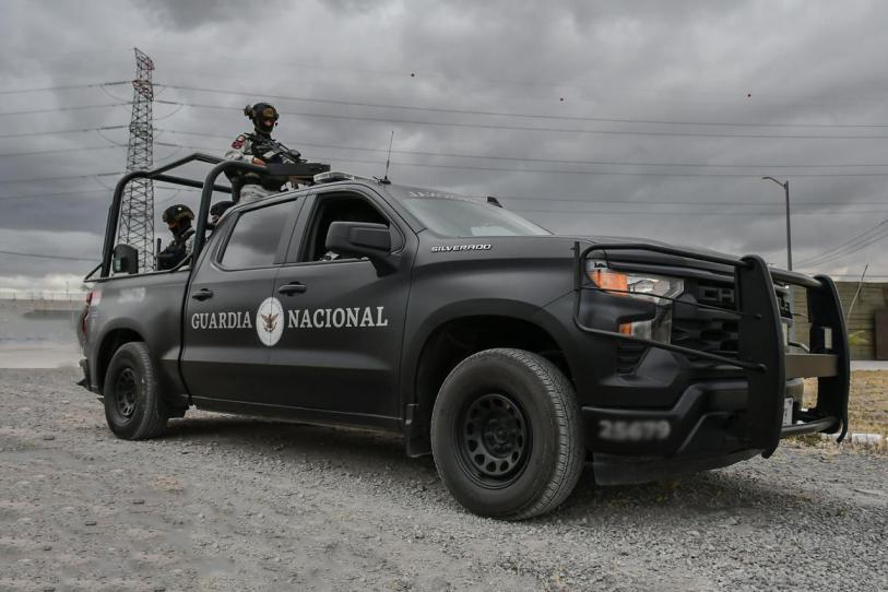 Gabinete de Seguridad asegura mariguana y armas en Michoacán