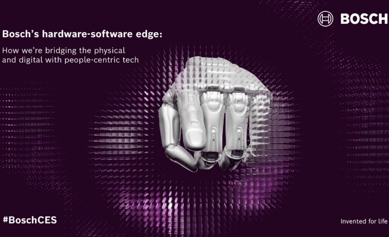 CES 2026: Bosch moldea el futuro de la movilidad, la manufactura y la tecnología para la vida diaria