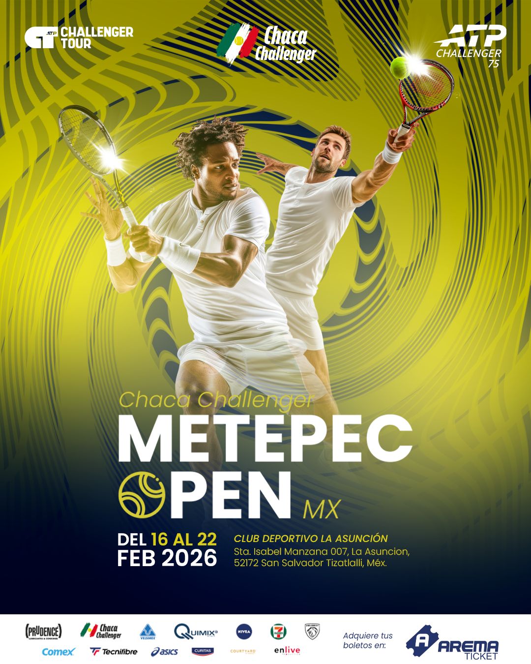 CHACA CAHALLENGER METEPECD OPEN ENE 2026 CARTEL 21