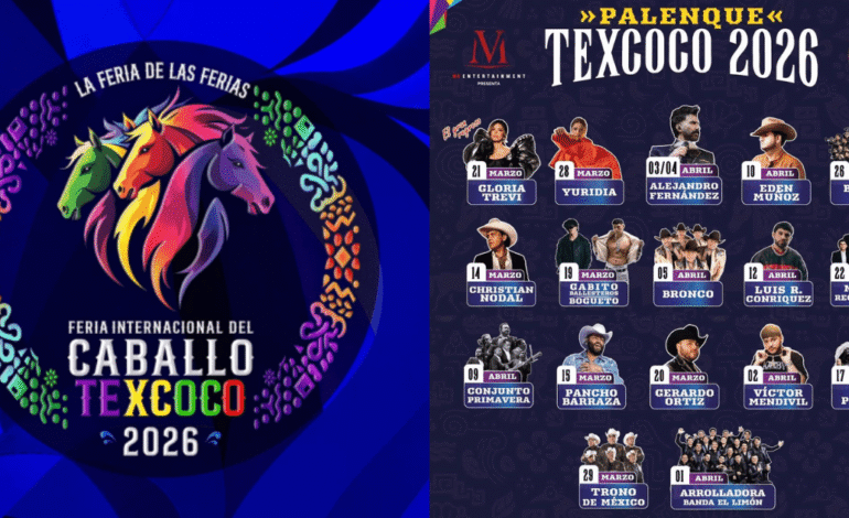 Música, tradición y estrellas: así será la Feria del Caballo Texcoco 2026