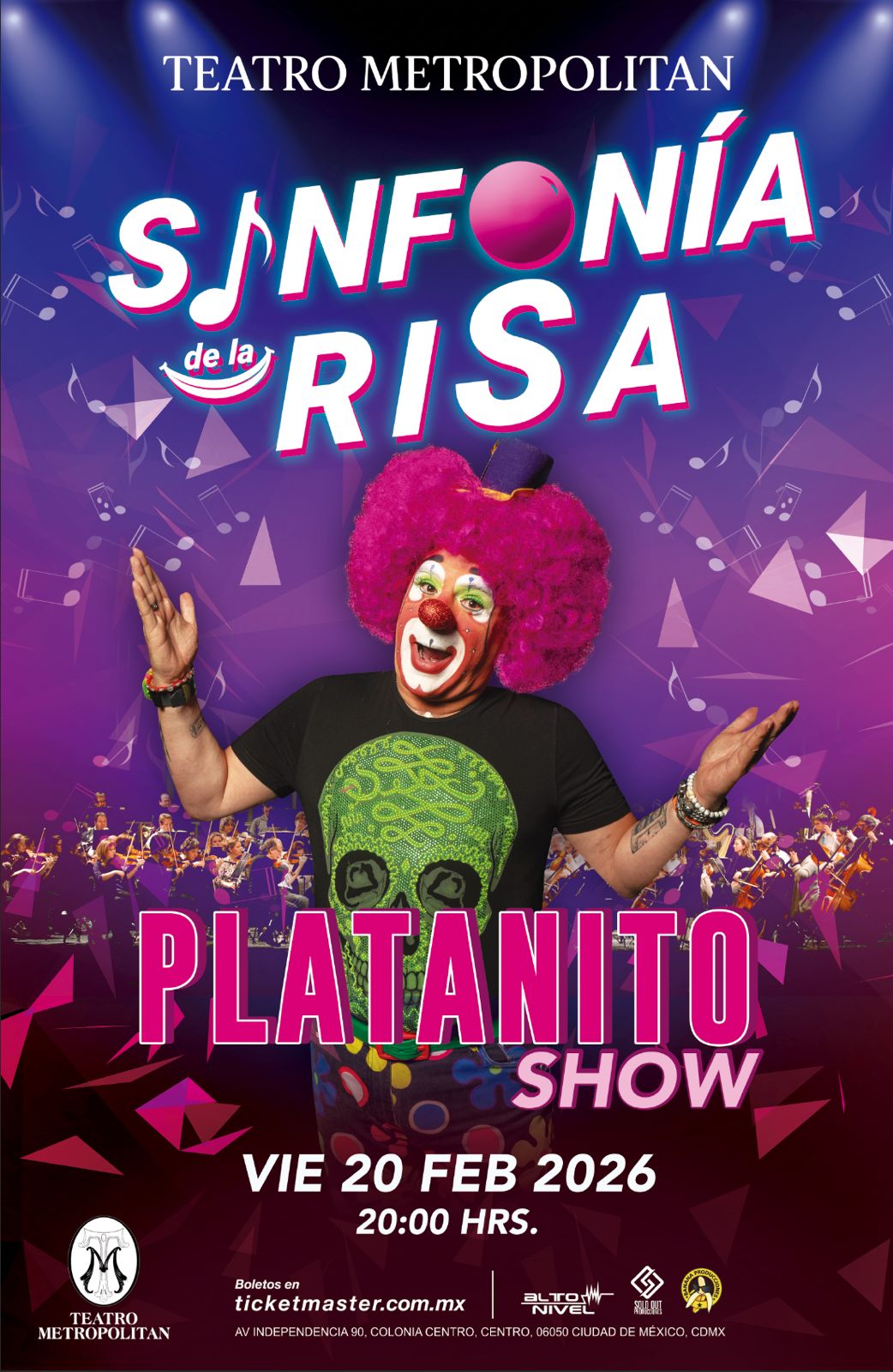 PLATANITO METROPOLITAN SINFONIA FEB 2026 METROPOLITAN CARTEL