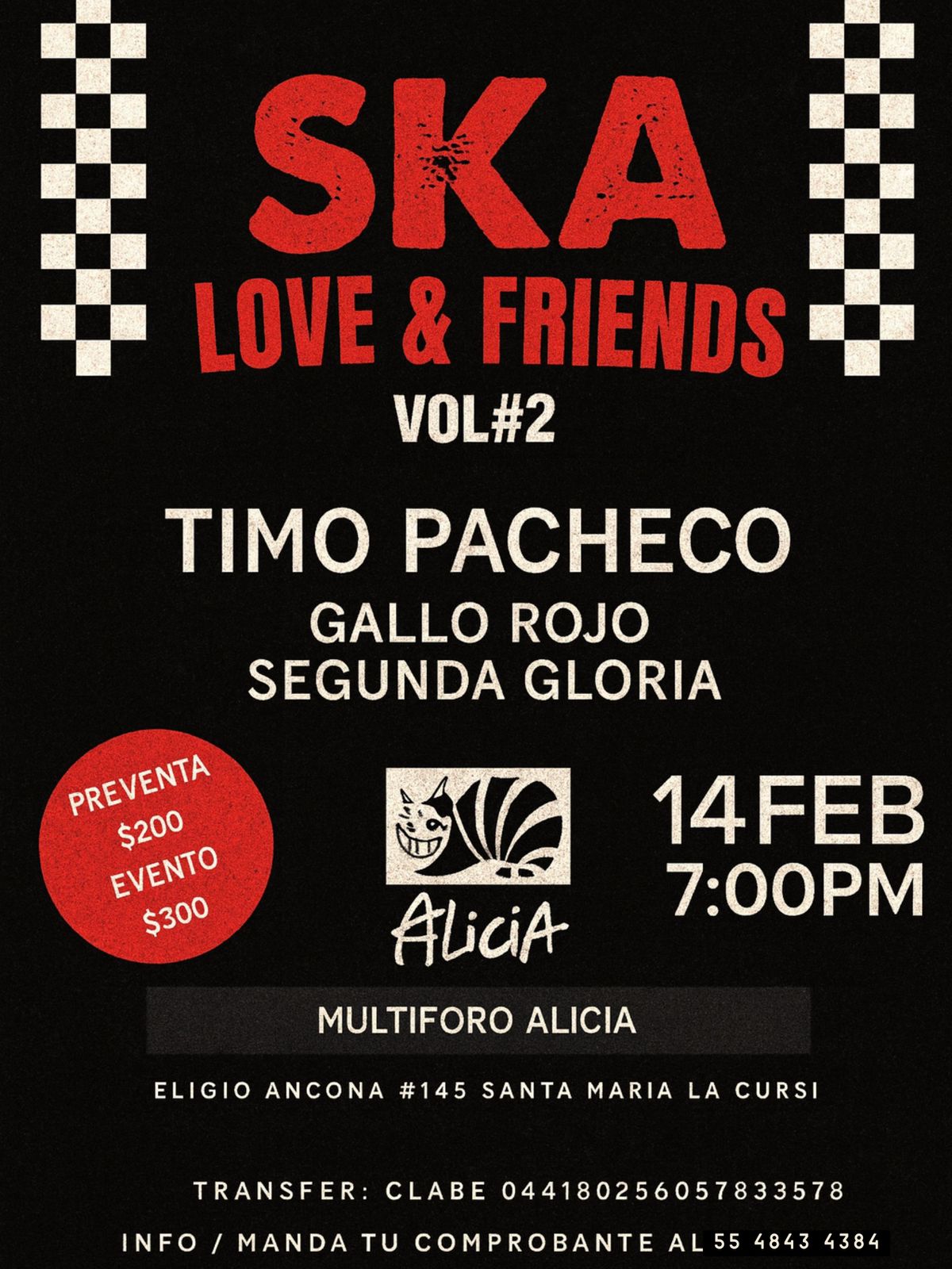 TIMO PACHECO XX ANIV FORO ALICIA CARTEL