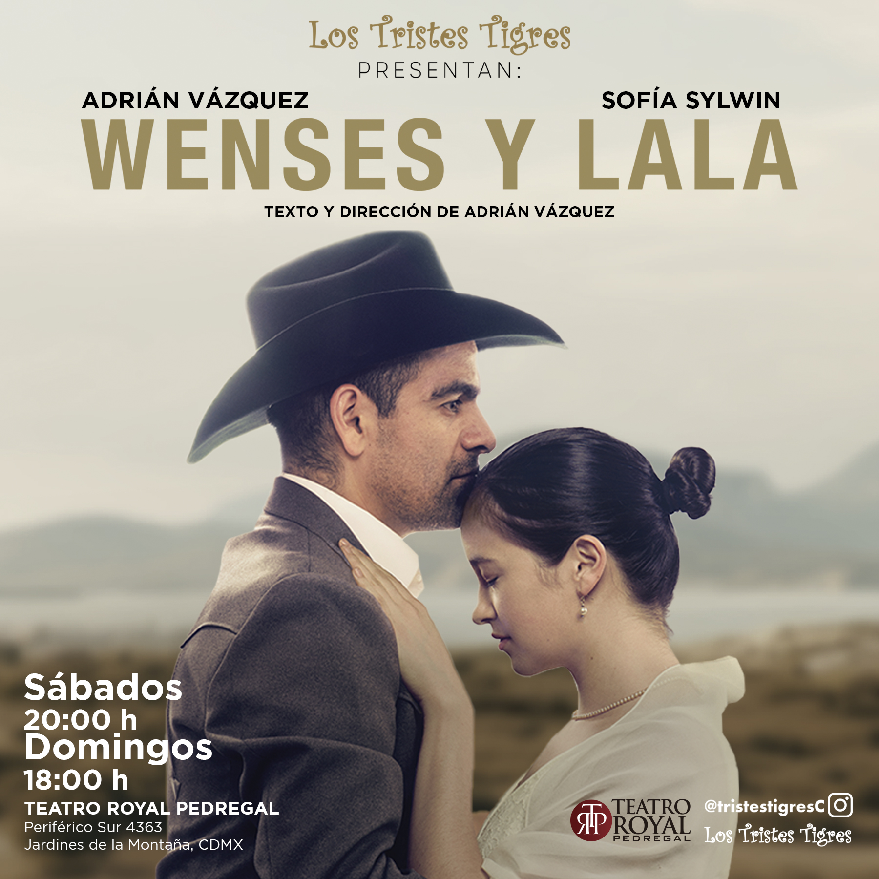 WENCES Y LALA TEATRO ROYAL FEB 2026 CARTEL