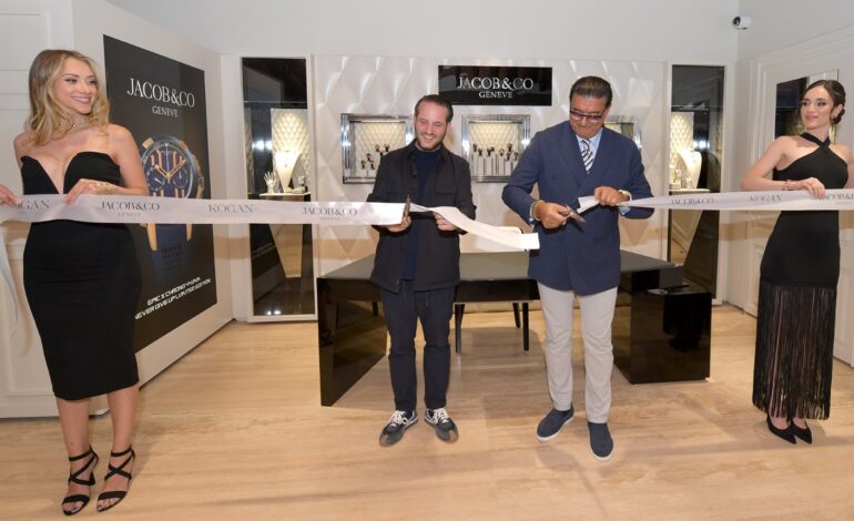 Jacob & Co. inaugura su Primera Boutique en Latinoamérica en colaboración con Kogan Luxury House