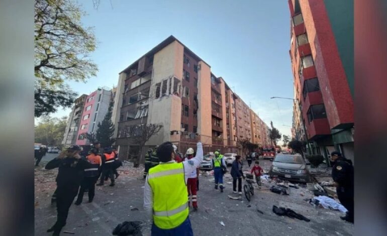 Explosión en Coyoacán: cinco heridos tras acumulación de gas en departamento