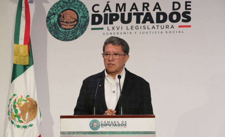 Señala Ricardo Monreal que en la plenaria de Morena “se reafirmó un compromiso de lealtad” con la presidenta Claudia Sheinbaum