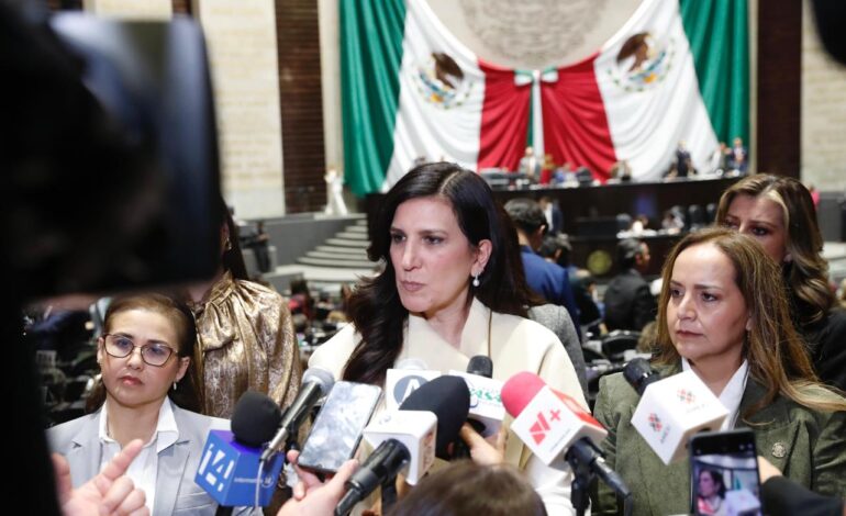 Garantiza Kenia López Rabadán discusión amplia y plural de la reforma electoral que envíe la Presidenta de la República