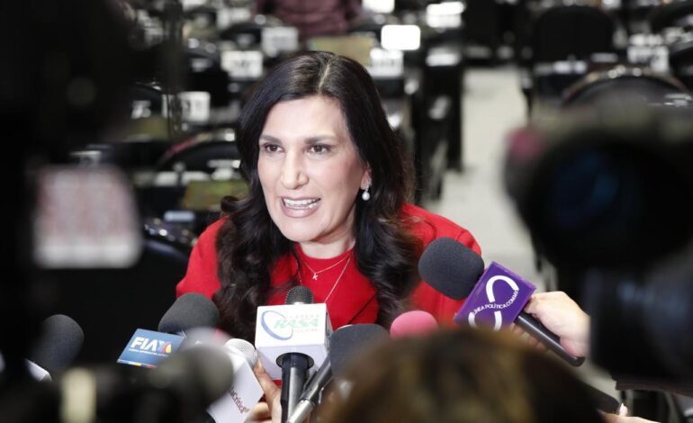 La prioridad de los legisladores en la reforma electoral debe ser que el crimen organizado saque las manos de las campañas: Kenia López Rabadán