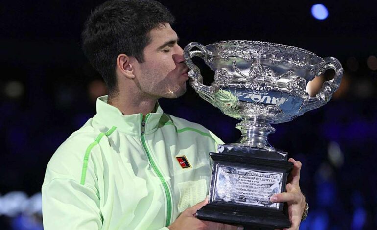Alcaraz conquista Australia y hace historia: el más joven en ganar los 4 Grand Slams