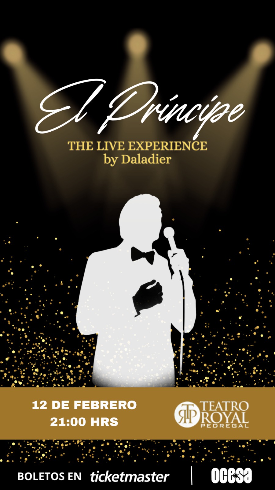 EL PRINCIPE JOSE JOSE TEATRO ROYAL FEB 2026 CARTEL