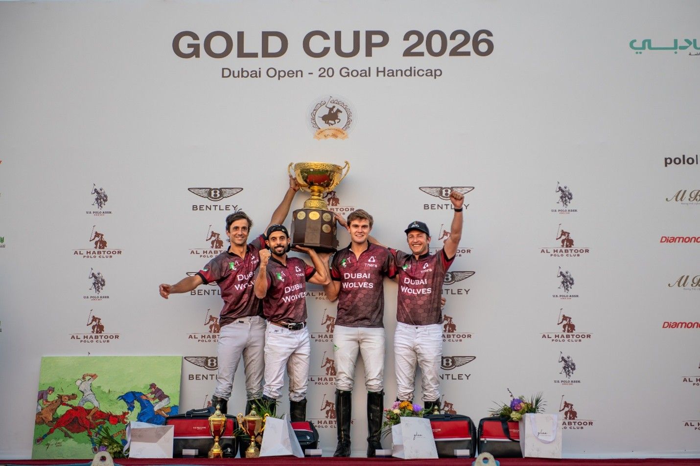 U.S. Polo Assn., patrocinador oficial de indumentaria de la Dubai Polo Gold Cup 2026 por tercer año