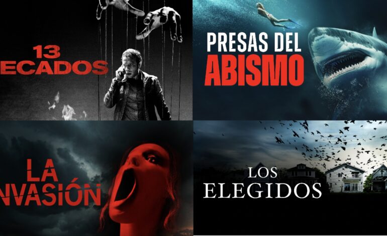 Cine de tiburones, acción, terror y suspenso con Richard Dreyfuss y Ron Perlman en los estrenos exclusivos de Adrenalina Pura+ en febrero