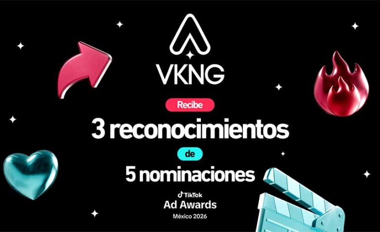 VKNG Group obtiene tres reconocimientos en los TikTok Ad Awards 2026