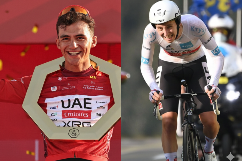 Isaac Del Toro vs. Pogacar: ¿Supera el mexicano al esloveno a los 22 años? Comparativa Impactante