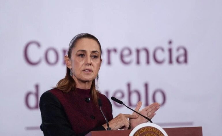 “Todo indica que fue la delincuencia organizada”, dice Sheinbaum tras denuncia de Grecia Quiroz contra políticos por el asesinato de Carlos Manzo