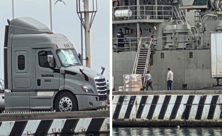 Embarcan en Veracruz ayuda humanitaria para enviar a Cuba