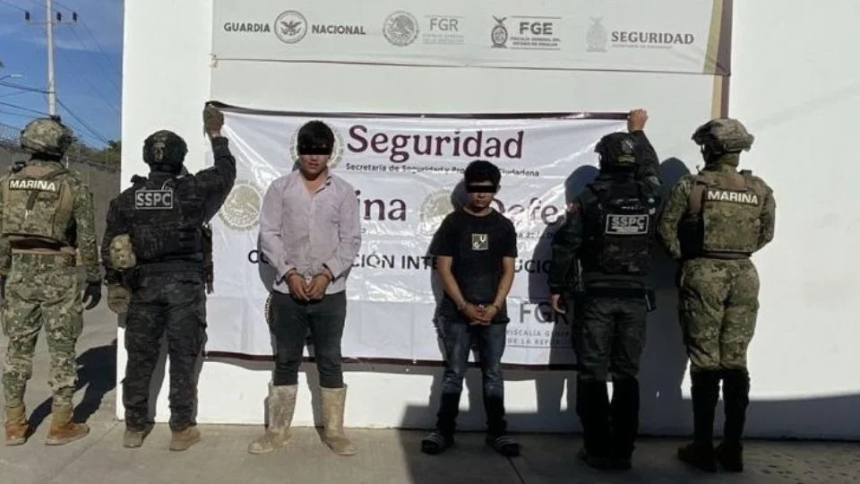 Golpe al «Mayito Flaco»: detienen en Sinaloa a dos jóvenes ligados a la célula “Comandante R24”