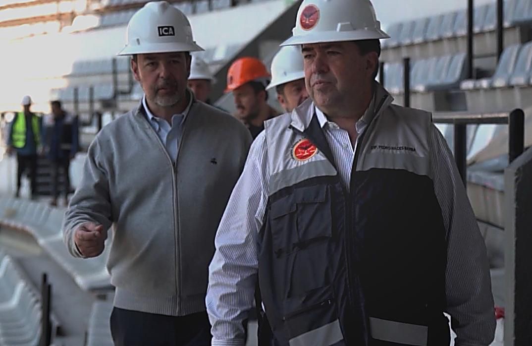 El Mundial también se construye: la mano de obra detrás del histórico Azteca