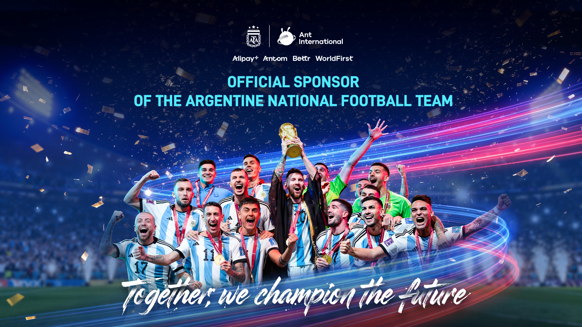 Ant International se convierte en patrocinador oficial de la Selección Nacional de Fútbol de Argentina