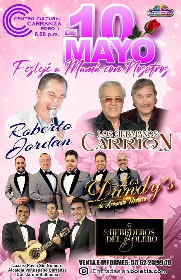 DIA DE LAS MADRES NAVARRO CARTEL V CARRANZA POSTER