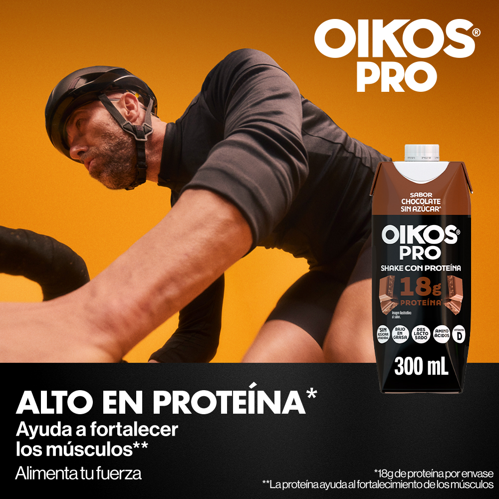 La proteína alimenta la fuerza de Danone en México con el lanzamiento de Oikos Pro Shake