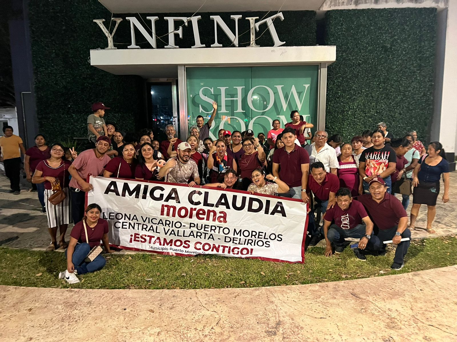 Con la Presidenta: Multitudinaria muestra de apoyo ciudadano al proyecto de transformación.