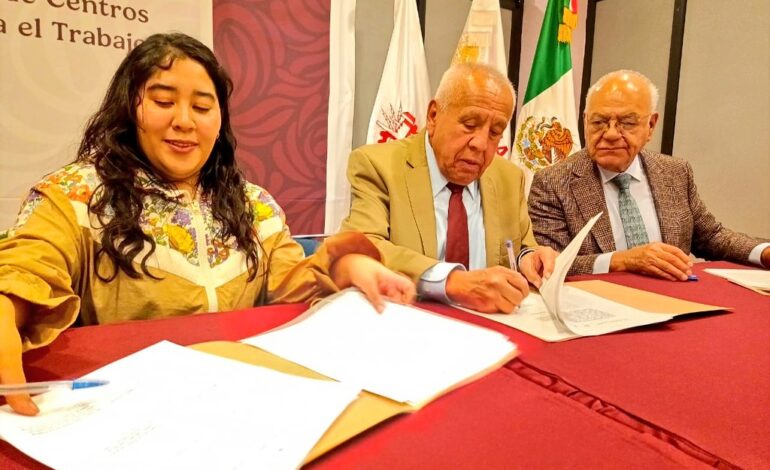 SEP e Injuve CDMX firman acuerdo para ampliar capacitación laboral a jóvenes