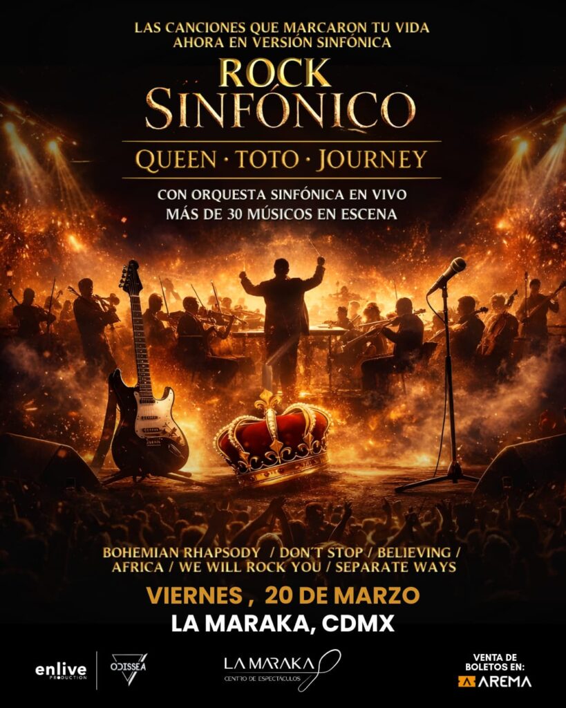 ROCK SINFONICO LA MARAKA MARZO 2026 CARTEL 1