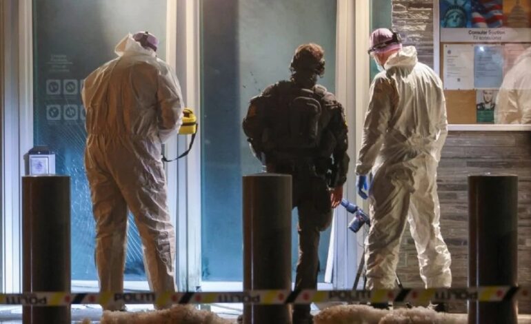 Registran explosión en la embajada de Estados Unidos en Oslo; sólo se reportan daños materiales