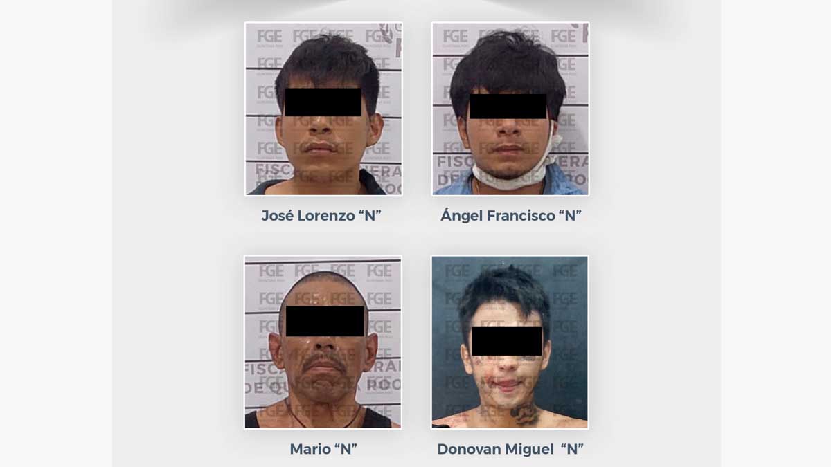 Caen cuatro integrantes del CJNG durante operativo en Quintana Roo