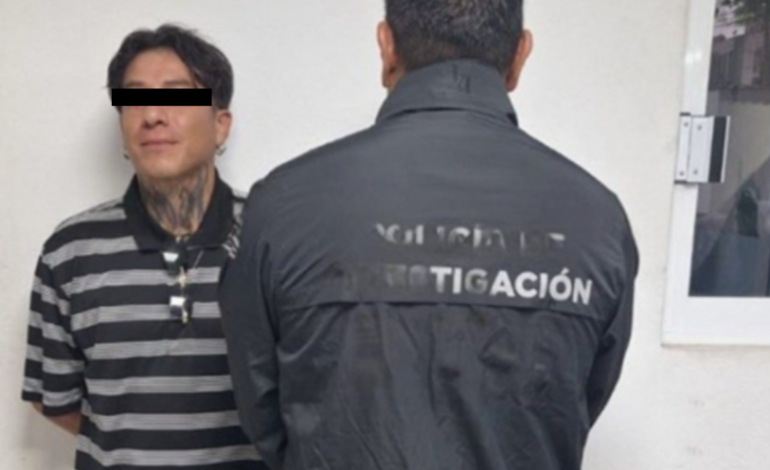 Detienen en Álvaro Obregón al rapero Sampe MC por presunta participación en asalto