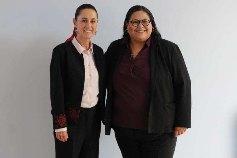 Sheinbaum anuncia renuncia de Citlalli Hernández a Secretaría de las Mujeres; se integrará a Morena