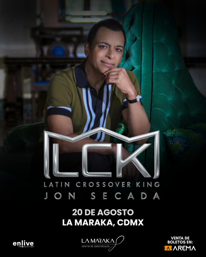 JON SECADA LA MARAKA AGO 2026 CARTEL1