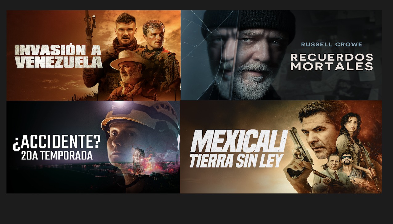 ¡ABRIL SIN LÍMITES! De Invasión a Venezuela a Russell Crowe en Recuerdos Mortales, solo en Adrenalina Pura+