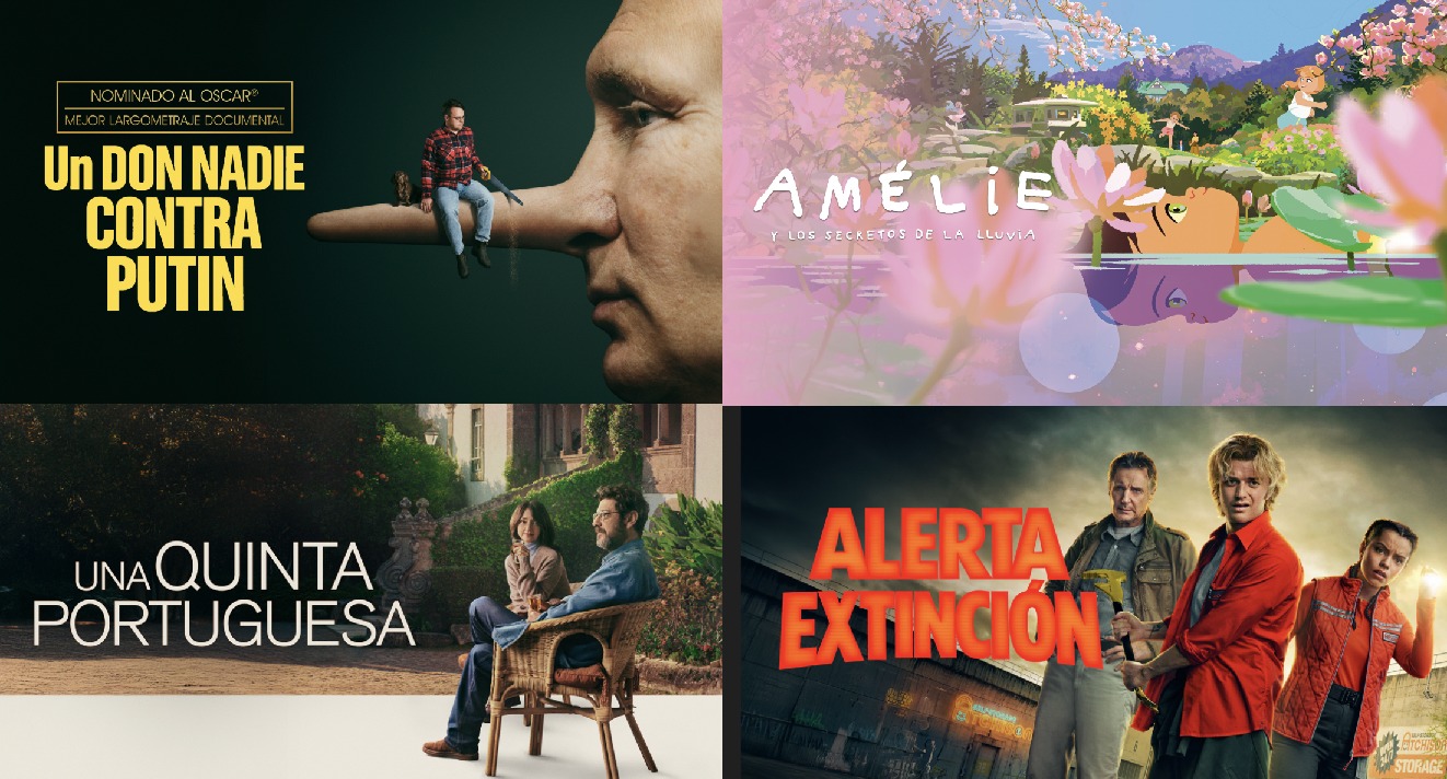Un don nadie contra Putin, Si pudiera, te patearía y Amélie y los secretos de la lluvia encabezan estrenos de Sofá Digital para compra y renta en abril