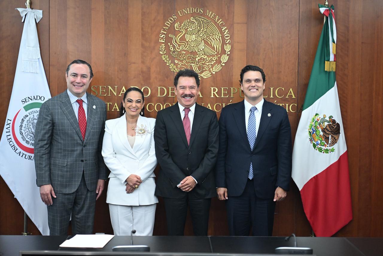 Fortalecen Senado y Congreso de Tamaulipas colaboración institucional para mejorar labor legislativa