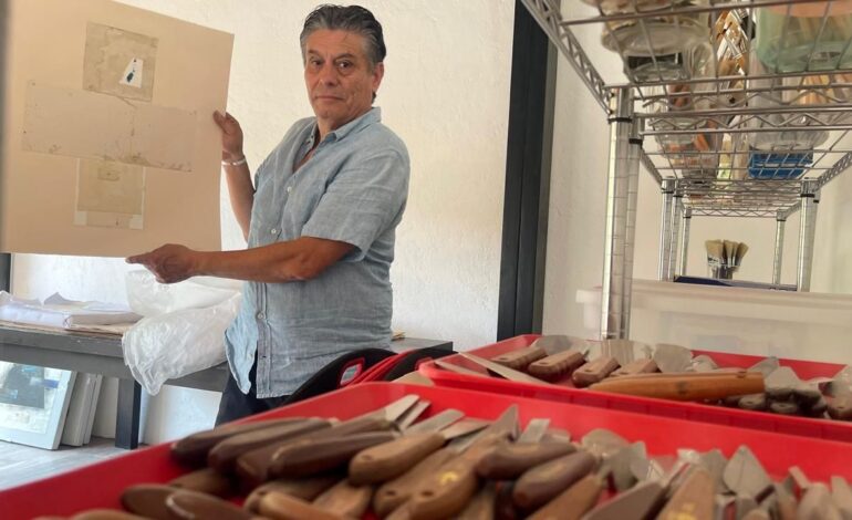 “Pintar es una lucha constante”, afirma José Luis Bustamante; 50 años entre la luz, la disciplina y la resistencia