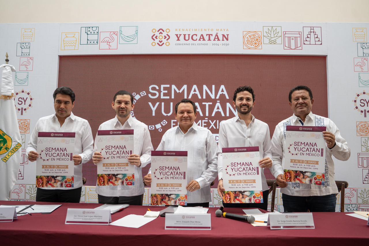 Yucatán apuesta por su proyección nacional con la Semana Yucatán en México 2026