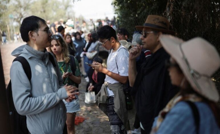 “Había filas de gente para entrar a Teotihuacán”: Sheinbaum presume afluencia de visitantes pese al tiroteo ocurrido esta semana