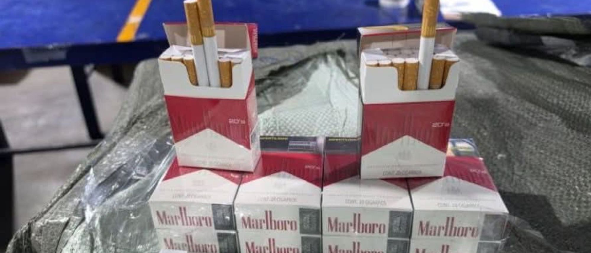 Incautan en el AICM casi 2 millones de cigarros asiáticos: un golpe de 9.5 mdp al contrabando