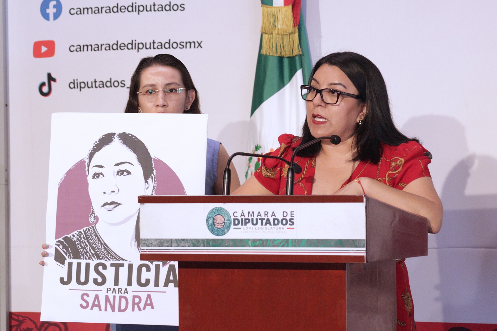 Pide Martha Aracely Cruz agilizar investigación del feminicidio de la activista Sandra Domínguez y garantizar reparación del daño a su familia