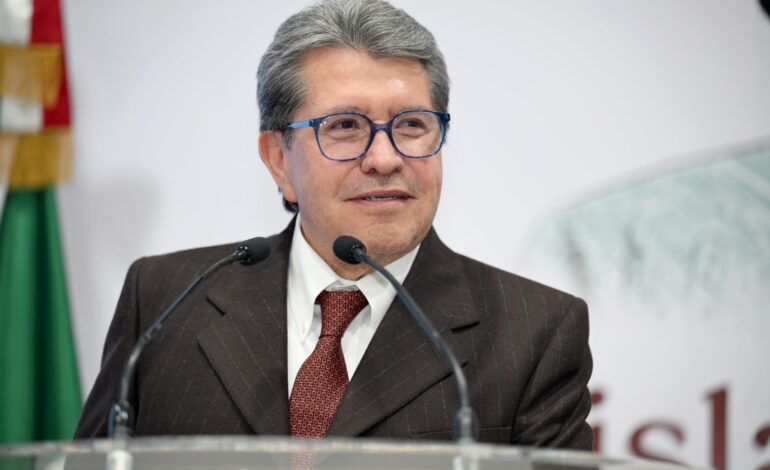 Acuerdo entre México-Unión Europea refleja la apertura del país para diversificar su mercado y reforzar el comercio internacional: Ricardo Monreal