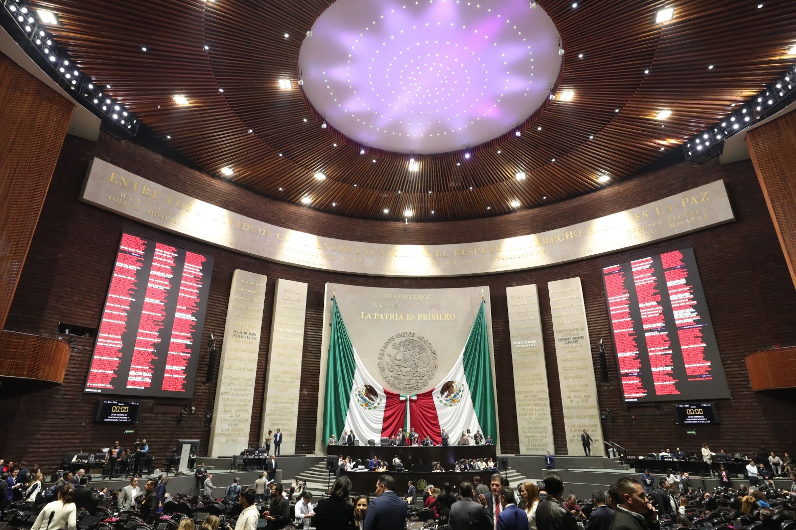 Diputadas y diputados de Morena, PAN, PVEM, PT, PRI y MC fijan posturas sobre dictamen en materia de integridad en candidaturas
