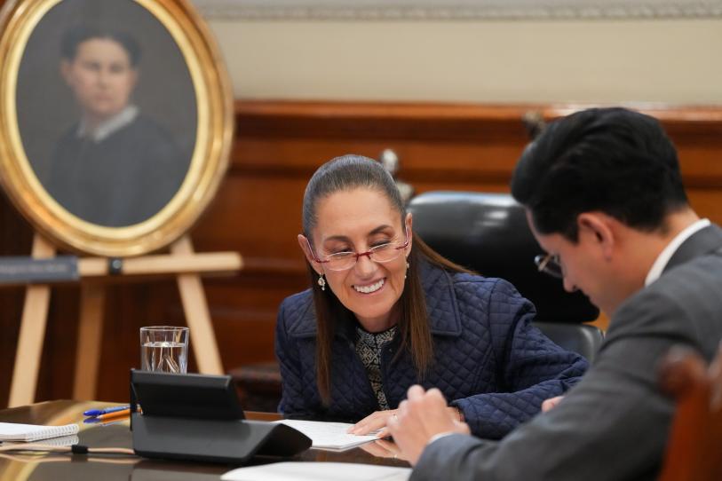Sheinbaum habla por teléfono con Trump; abordan temas de seguridad y comercio