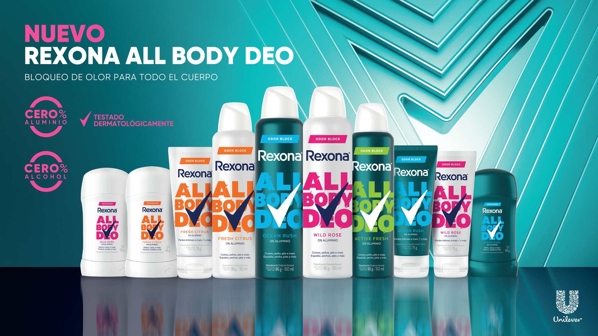 Rexona All Body Deo, la opción ideal en la temporada de calor